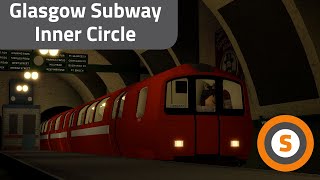 Metro Simulator Glasgow Subway  Inner Circle [upl. by Angeline]