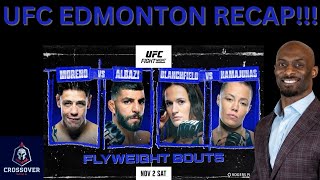 UFC EDMONTON BRANDON MORENO VS AMIR ALBAZI RECAP [upl. by Sachsse648]