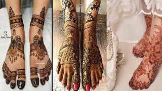 new style ki beautiful pairon ki mehandi ke designmehandi designsmehndidesign mehndiMK45367 [upl. by Safir]