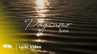 Pagsamo  Jona Official Lyric Video [upl. by Bates]