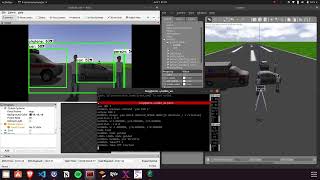 ROS Package for MobileNet SSD running on Ardupilot SITL in Gazebo [upl. by Ennayelhsa]