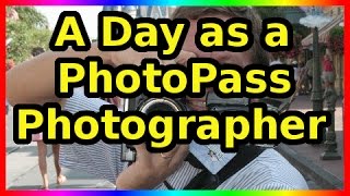 A Day as a Photo Pass Photographer at Magic Kingdom  Ep 55 Confessions of a Theme Park Worker [upl. by Nyrmac]