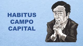 PIERRE BOURDIEU Hábitus campo e capital [upl. by Traweek]