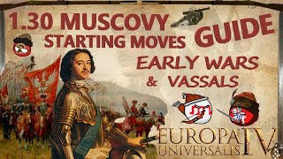 EU4 Muscovy Guide I Early Wars amp Vassal Swarm [upl. by Attenev467]