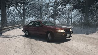 497HP AE86 drifting in the snow  Assetto Corsa [upl. by Thorpe424]