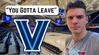 I Walk Into A Villanova Basketball Practice [upl. by Aerdnna629]