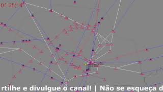 Radar e Escuta Aérea ao Vivo  Guarulhos Congonhas e Campo de Marte [upl. by Creamer166]