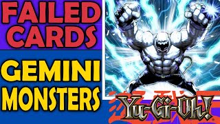 Gemini Monsters  Failed Cards and Mechanics in YuGiOh [upl. by Ecinev]