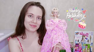 Barbie Birthday wishes 2021 распаковка 💖 [upl. by Ayatnwahs666]