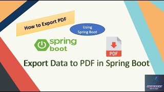 SpringBootPdfExport  Export Data Into PDF In A Spring Boot MVC Application  MySQL DB  Thymeleaf [upl. by Saree396]