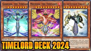 【YGOPRO】 TIMELORD DECK 2024 [upl. by Aihsenak]