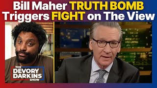 Bill Maher TRUTH BOMB Triggers HEATED Argument on The View [upl. by Fosdick]