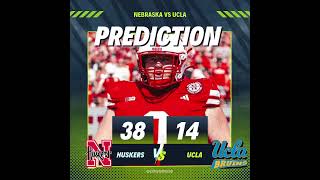 an easy win for the huskers to make bowl eligibilityhuskers mattrhule gobigreddylanraiola [upl. by Ada]