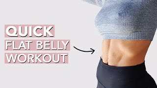 No Jumping Belly Fat Workout 30 Minute Flat Belly Workout [upl. by Allegra]