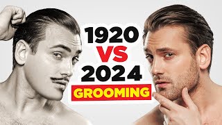 100 Years In Mens Grooming Routines  Who Had It Better [upl. by Acima]