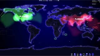 Defcon Gameplay 0 players N America vs Asia [upl. by Atinehc201]