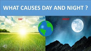 WHAT CAUSES DAY AND NIGHT   SCIENCE VIDEO FOR KIDS [upl. by Jolene]