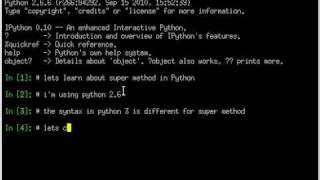 Understanding Super Method  Python OOP  Inheritance [upl. by Iror]