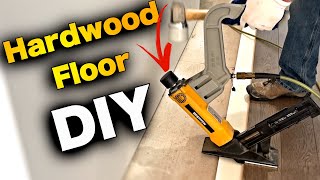 Hardwood Floor Installation For Beginners  Ultimate StepByStep Guide [upl. by Ennylhsa]