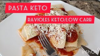 RAVIOLES DE PASTA FRESCA ketolow cab [upl. by Heymann]