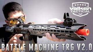 Valken Battle Machine TRG v20 The Gun Corner Airsoft Evikecom [upl. by Eelnyl]