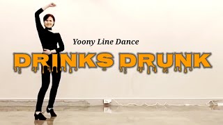 Drinks Drunk Line Dance [upl. by Arimahs]