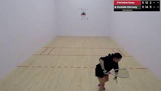 Womens Open 3rd Place Danielle Ramsay vs Christine Keay  2024 Canadian National Championships [upl. by Erving591]