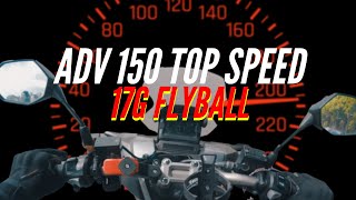 Adv 150 Top Speed  Straight 17g flyball [upl. by Stanwin338]