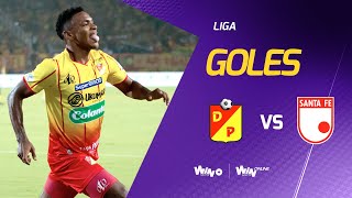 Pereira vs Santa Fe 51  Liga BetPlay Dimayor 20222  Cuadrangulares Fecha 5 [upl. by Lucille]