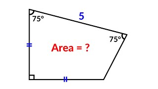 Find the area of the quadrilateral  A Very Nice Geometry Problem [upl. by Akyssej147]