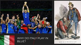 Why do Italy play in blue [upl. by Ayekram]