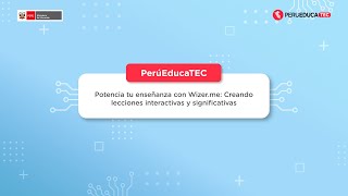 10Potencia tu enseñanza con Wizerme Creando lecciones interactivas y significativas [upl. by Kronfeld]