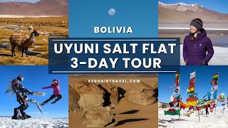 Uyuni Salt Flat 3Day Tour Vlog  Lagoons Flamingos Deserts and Other Wonders of Bolivia [upl. by Lanos]