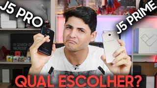 SAMSUNG GALAXY J5 PRO vs J5 PRIME  COMPARATIVO QUAL VALE MAIS A PENA  gtech [upl. by Parish214]