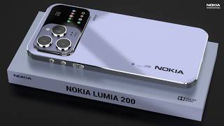 Nokia Lumia 200  5GMTK Dimensity 9300200MP Camera6000mAh Battery512GB StorageNokia Lumia 200 [upl. by Zoarah]