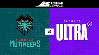 Florida Mutineers vs Toronto Ultra  Stage IV Week 1 — Chicago Home Series  Day 1 [upl. by Sadick]