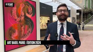 ART amp MARCHÉ  Art Basel Paris  édition 2024 [upl. by Yessej]