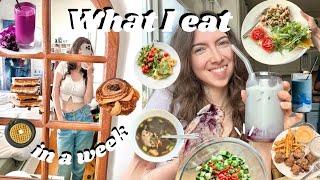 What I Eat In a Week  REGROWING MY BODY plantbased  realistic  delicious [upl. by Faun]