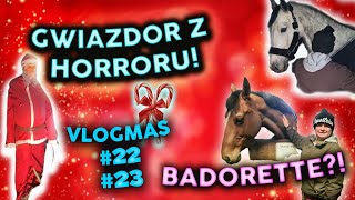 GWIAZDOR Z HORRORU  KOŃ SPORTOWY NA POKŁADZIE BADORETTE VLOGMAS 22 23 [upl. by Hcurab983]