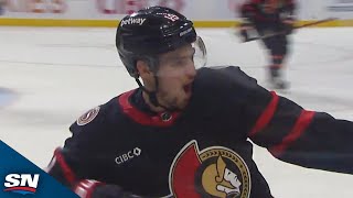 Drake Batherson Strikes Seconds After Series Of Saves by Forsberg [upl. by Jakob367]