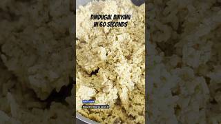 Dindugal Biryani under 60 seconds  deliciouslyyours [upl. by Bilek]