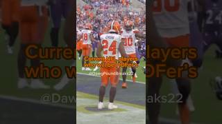 Current NFL players who will be Hall of Famers sportscards nfl halloffame nickchubb [upl. by Enayd]