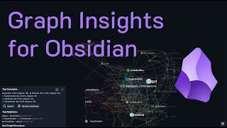 How to Analyze Knowledge Graphs using Network Science  Obsidian and InfraNodus [upl. by Ihel]