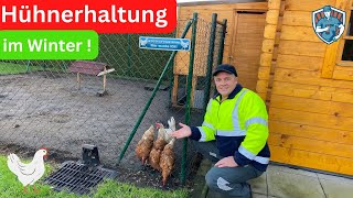 Hühnerhaltung im Winter 🐓🐓🐓✅ [upl. by Aalst]