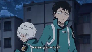 World Trigger Episode 49  Mikumo Squad vs Pneura [upl. by Erehs]