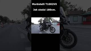 Morbidelli T1002VX 180cm wzrostu Pozycja na motocyklu [upl. by Kcirdla]