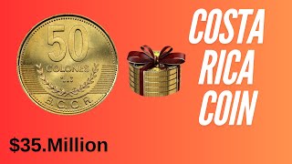 How to Authenticate the 2002 50 Colones CoinTop 4 Reason to Collect Costa Rica Coin [upl. by Farris822]