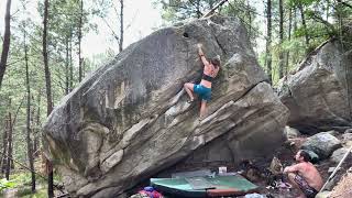 Objectif Lunule Fb 6b  Gros Sablons  Fontainebleau [upl. by Thibault]