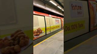 Delhi metro advertising fortune oil 🛢️ indian oil advertising  🇮🇳 Explorevibe delhimetro [upl. by Ytsirhk]