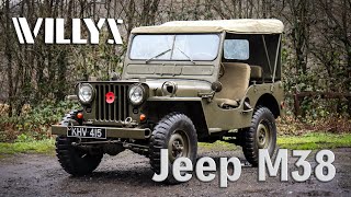 1952 Willys Jeep M38 [upl. by Nnyrat706]